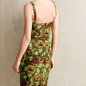 Moulinette Soeurs Women's Green Sylvan Sheath